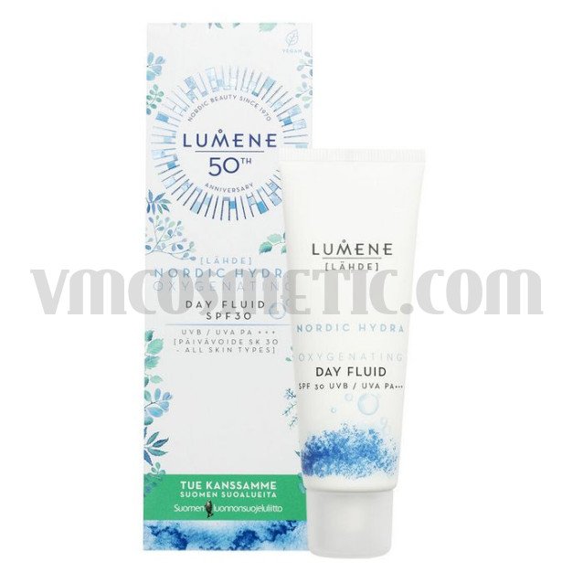 Дълбоко хидратиращ дневен крем-флуид SPF 30 за всеки тип кожа Lumene Lahde Summer