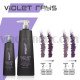 Оцветяваща маска с тонизиращо действие Виолет Bes Violet Rays