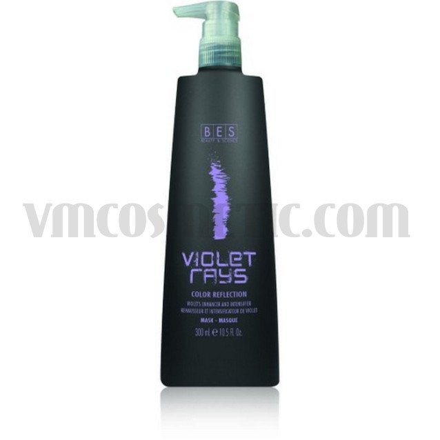 Оцветяваща маска с тонизиращо действие Виолет Bes Violet Rays