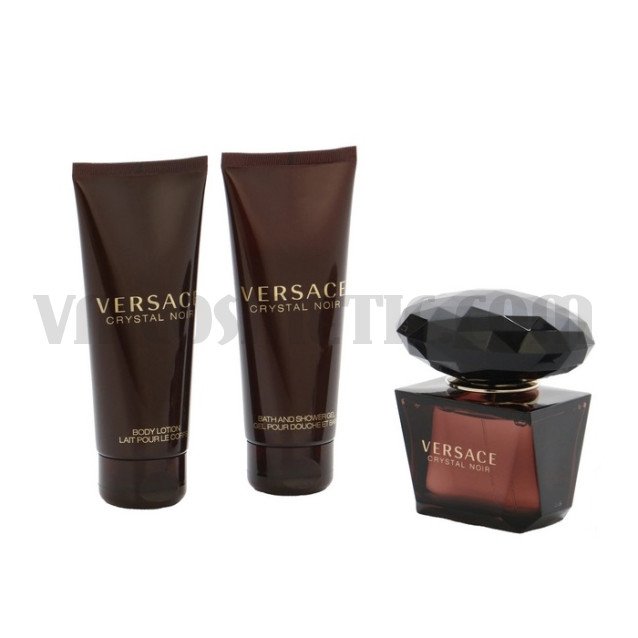 Versace Crystal Noir EDT Дамски комплект