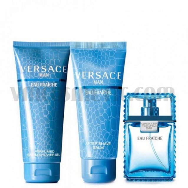 Versace Man Eau Fraiche EDT - Мъжки комплект