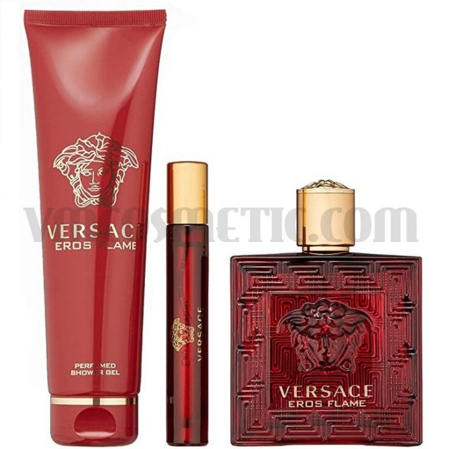 Versace Eros Flame EDP - Мъжки комплект Versace Eros Flame EDP - Мъжки комплект
