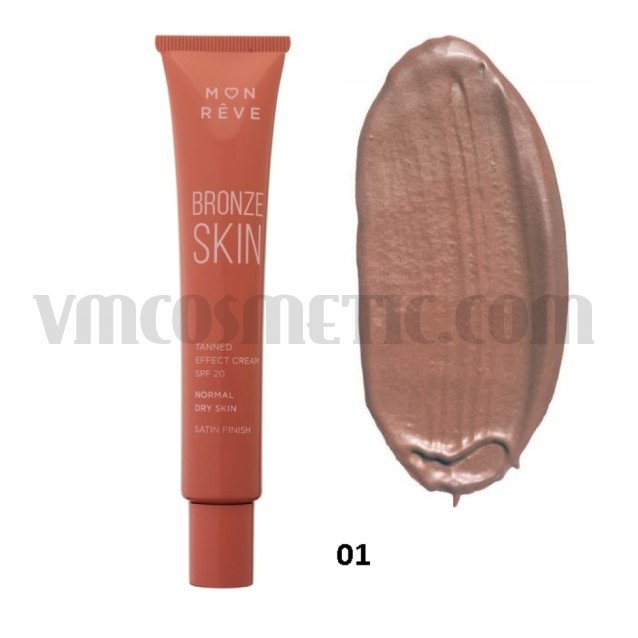 СС Крем "Бронзова кожа" за нормална до суха кожа Mon Reve Bronze Skin Dry