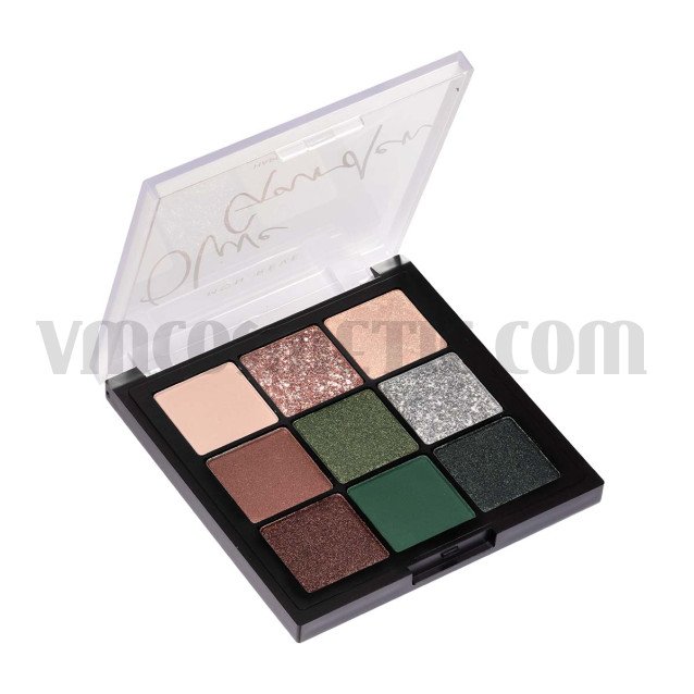 Палитра сенки за очи 9 цвята Mon Reve Olive Garden Happy Palettes