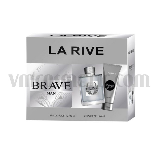 La Rive Комплект Brave Man /EDT 100 мл + душ-гел 150 мл/
