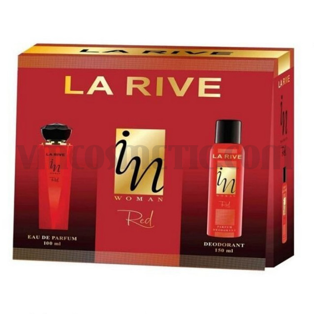 La Rive Комплект In Woman Red  /EDP 100 мл + дезодорант 150 мл/