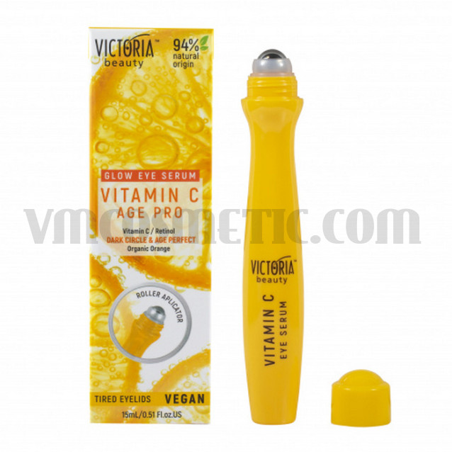Victoria Beauty Age Pro Озаряващ серум за околоочен контур с витамин С