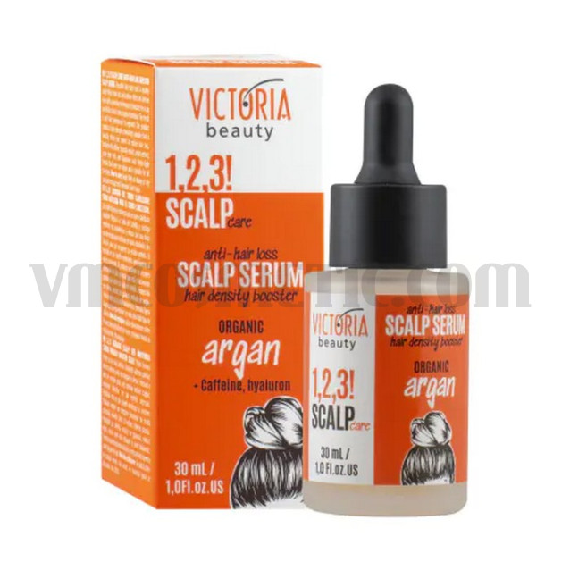 Victoria Beauty 1,2,3!Scalp Care Стимулиращ серум против косопад с кофеин