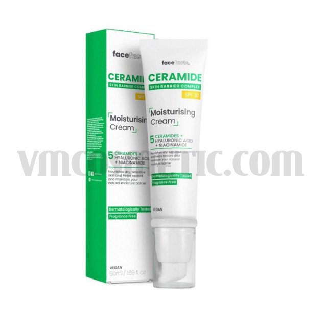 Facefacts Ceramide Хидратиращ крем за лице със серамиди SPF 30 Facefacts Ceramide Хидратиращ крем за лице със серамиди SPF 30