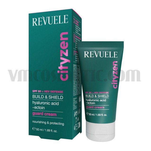 Revuele CITYZEN Build&Shield Крем за защита с хиалуронова киселина и ектоин Revuele CITYZEN Build&Shield Крем за защита с хиалуронова киселина и ектоин