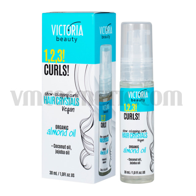 Victoria Beauty 1,2,3! CURLS! Кристали за копринени къдрици Victoria Beauty 1,2,3! CURLS! Кристали за копринени къдрици