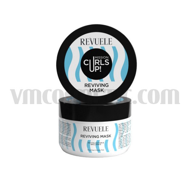 Revuele Curls Up Ревитализираща маска за коса Revuele Curls Up Ревитализираща маска за коса