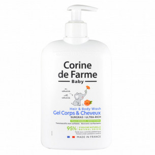 Corine de Farme BABY Гел за коса и тяло с екстракт от невен