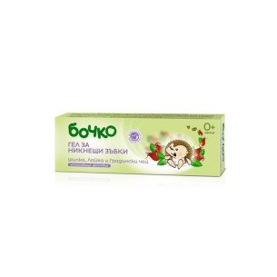 Гел за никнещи зъбки Бочко