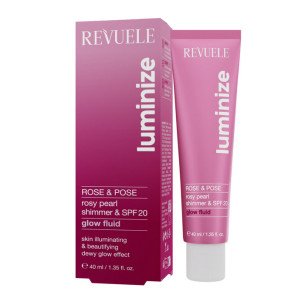 Revuele LUMINIZE Rose&Pose Glow Флуид с блясък SPF 20 Revuele LUMINIZE Rose&Pose Glow Флуид с блясък SPF 20