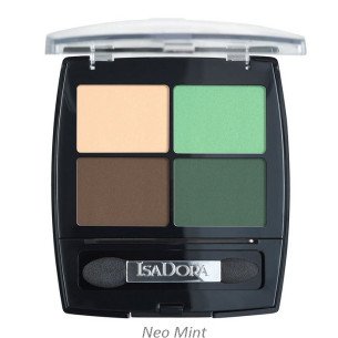 Сенки за очи четири цвята IsaDora Eye Shadow Quartet