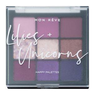 Палитра сенки за очи 9 цвята Mon Reve Lilies and Unicorns Happy Palettes