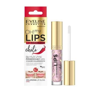 Гланц за уголемяване на устните с чили Eveline OH! My Lips Lip Maximizer Chili