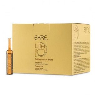 EKRE Life Comfort Therapy Възстановяващи ампули за коса Collagen&Caviar EKRE Life Comfort Therapy Възстановяващи ампули за коса Collagen&Caviar