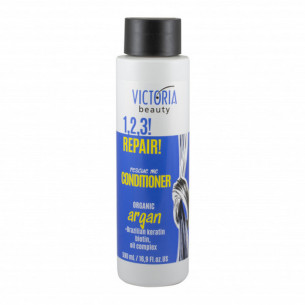 Victoria Beauty 1,2,3! REPAIR! Балсам за увредена коса с арган Victoria Beauty 1,2,3! REPAIR! Балсам за увредена коса с арган