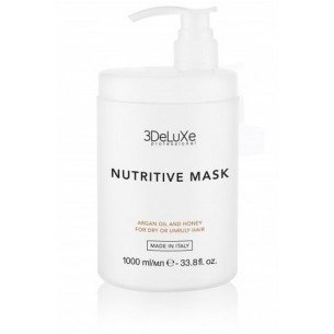 3DELUXE РROFESSIONAL МАСКА ЗА ПОДХРАНВАНЕ НА КОСАТА NUTRITIVE 3DELUXE РROFESSIONAL МАСКА ЗА ПОДХРАНВАНЕ НА КОСАТА NUTRITIVE