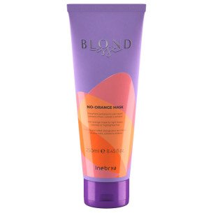 Inebrya Blondesse No-Orange Маска против оранжеви оттенъци за светлокафява, боядисана или изсветлена коса Inebrya Blondesse No-Orange Маска против оранжеви оттенъци за светлокафява, боядисана или изсветлена коса