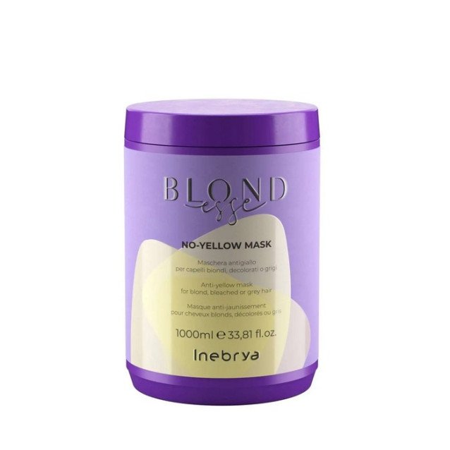 Inebrya Blondesse No-Yellow Mask Матираща маска за обезцветена, руса и сива коса
