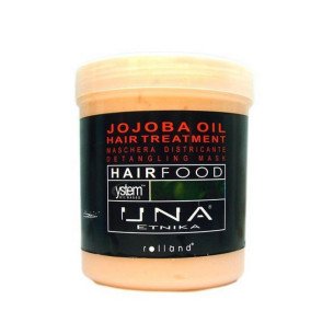 Маска за къдрава коса с жожоба Rolland UNA Hair Food