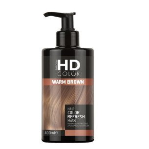 HD Оцветяваща мaска за коса WARM BROWN