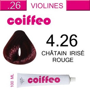 Coiffeo - N 4.26 Преливащо червено кафяво 100 мл.