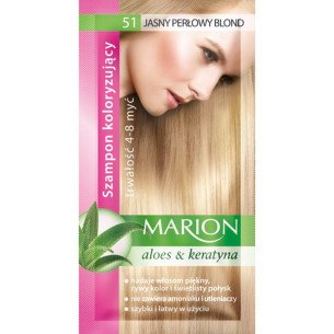Marion Шампоан оцветител 51 перлено светло русо / light pearl blonde ( 6 бр в кутия )