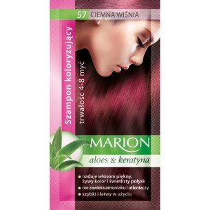 Marion Шампоан оцветител 57 тъмна череша / dark cherry ( 6 бр в кутия )