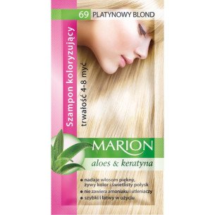 Marion Шампоан оцветител 69 платинено русо / platinium blonde ( 6 бр в кутия )