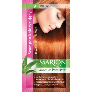 Marion Шампоан оцветител 91 мед / copper ( 6 бр в кутия )