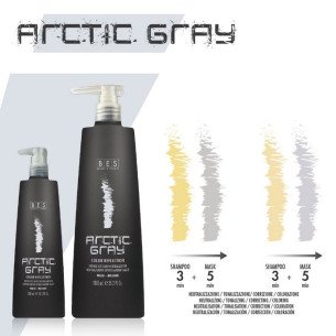 Тониращ шампоан в арктическо сиво BES Arctic Gray
