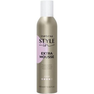 Inebrya Style-In Extra Mousse Екстра силна пяна за коса Inebrya Style-In Extra Mousse Екстра силна пяна за коса