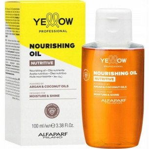 Подхранващо масло за коса с арганово и кокосово олио Alfaparf Yellow Nutritive Oil Подхранващо масло за коса с арганово и кокосово олио Alfaparf Yellow Nutritive Oil