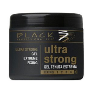 Black Ultra Strong Gel Extreme Fixing гел със силна фиксация 500 ml Black Ultra Strong Gel Extreme Fixing гел със силна фиксация 500 ml
