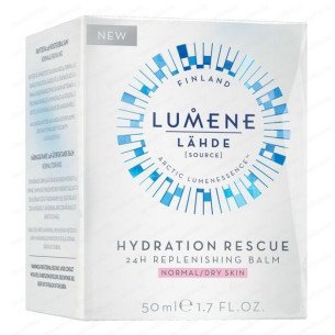 Lumene Lahde 24H Хидратиращ балсам-крем за лице за нормална и суха кожа - 50 мл Lumene Lahde 24H Хидратиращ балсам-крем за лице за нормална и суха кожа - 50 мл