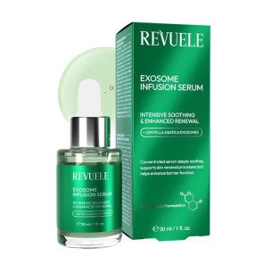 Revuele Exosome Infusion Успокояващ и регенериращ серум за лице с екзозоми Revuele Exosome Infusion Успокояващ и регенериращ серум за лице с екзозоми