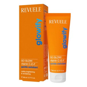 Revuele GO GLOW! Нежен ексфолиант за лице с витамини C+E+F