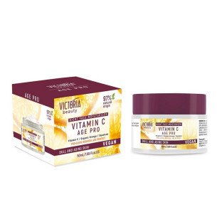 Victoria Beauty Age Pro Нощен крем за лице с витамин С