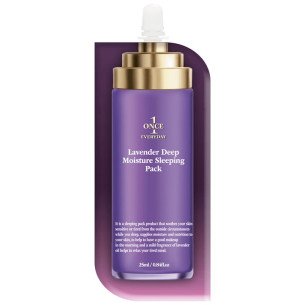 Дълбоко хидратираща и успокояваща нощна гел-маска с лавандула Chamos Once Everyday Lavender Deep Moisture Sleeping Pack Дълбоко хидратираща и успокояваща нощна гел-маска с лавандула Chamos Once Everyday Lavender Deep Moisture Sleeping Pack