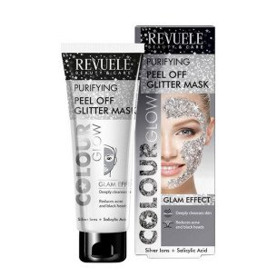 Revuele Colour Glow Почистваща пилинг маска - сива 80 мл