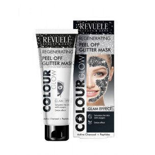 Revuele Colour Glow Подмладяваща пилинг маска - черна 80 мл Revuele Colour Glow Подмладяваща пилинг маска - черна 80 мл