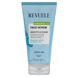Revuele Smooth & Clear Скраб за лице с боровинка и органичен ориз