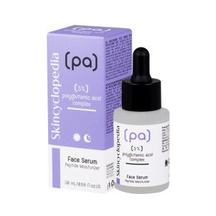 Skincyclopedia Kонцентриран серум за лице с 3% комплекс от полиглутаминова киселина 30 мл.