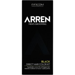 Мъжка тонираща боя за коса ARREN черна