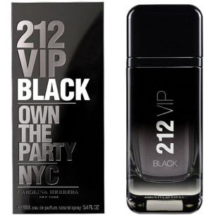 Carolina Herrera 212 Vip Black за мъже - EDP