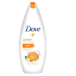 DOVE Душ гел - подхранващ GO FRESH - MANDARIN & TIARE FLOWER SCENT - 250 мл. DOVE Душ гел - подхранващ GO FRESH - MANDARIN & TIARE FLOWER SCENT - 250 мл.